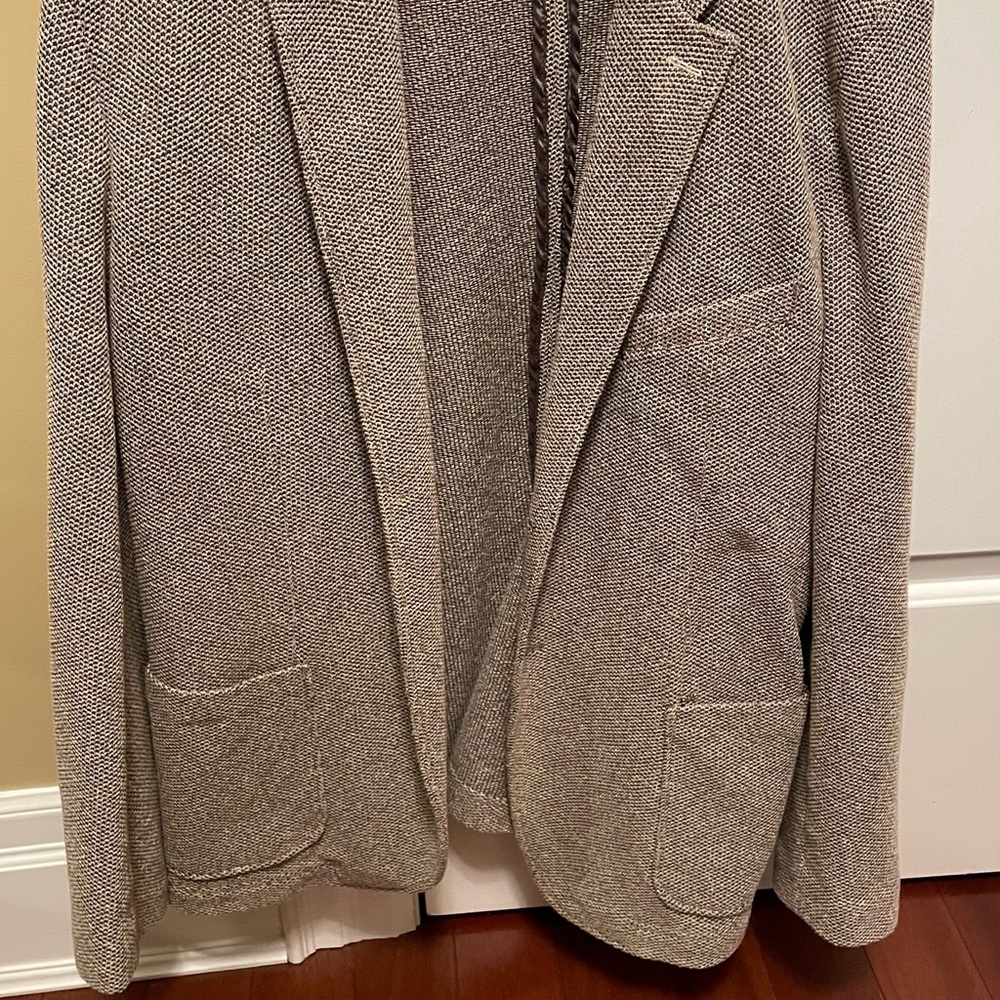 Zara Textured Gray Sport Coat
